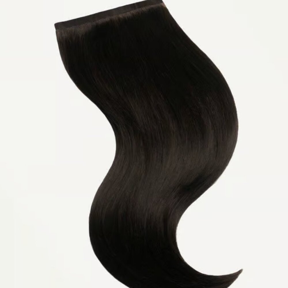 20" Seamless Mocha Brown Clip-Ins (180g)